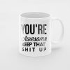 Primgi 11 oz Ceramic You Are Awesome Coffee Mug Gift For Anniversary