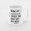 Primgi 11 oz Ceramic Being My Husband Coffee Mug Gift For Anniversary