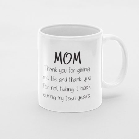 Primgi 11 oz Ceramic Coffee Mug for Mom's Day Gift