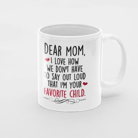 Primgi 11 oz Ceramic Coffee Mug for Mom's Day Gift