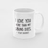 Primgi 11 oz Ceramic Coffee Mug for Mom's Day Gift