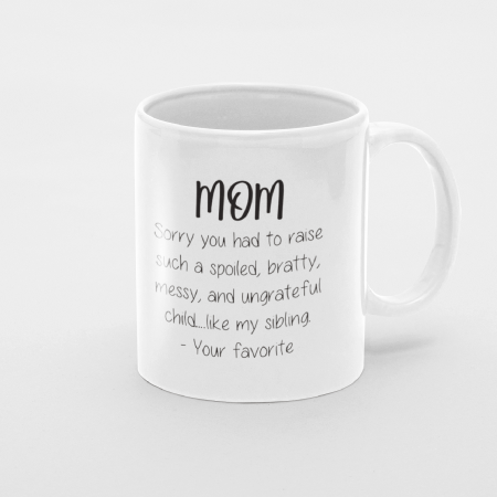 Primgi 11 oz Ceramic Coffee Mug for Mom's Day Gift