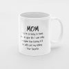 Primgi 11 oz Ceramic Coffee Mug for Mom's Day Gift