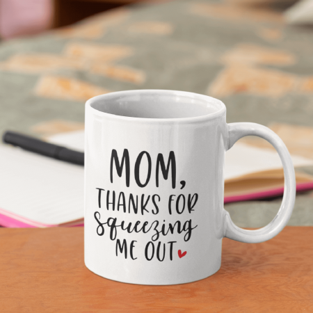 Primgi 11 oz Ceramic Coffee Mug for Mom's Day Gift