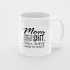 Primgi 11 oz Ceramic Coffee Mug for Mom's Day Gift