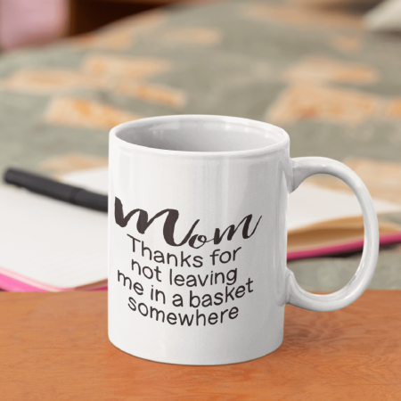 Primgi 11 oz Ceramic Coffee Mug for Mom's Day Gift