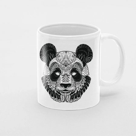 Primgi 11 oz Ceramic Panda Head Coffee Mug