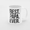 Primgi 11oz Ceramic Best Papa Ever Coffee Mug For Father's Day