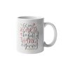 Primgi 11oz Ceramic Full of Thanks Coffee Mug