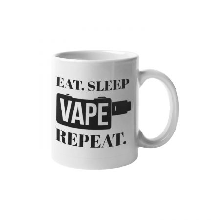 Primgi 11oz Ceramic Vape Repeat Coffee Mug