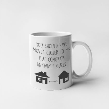 Primgi 11oz Ceramic Congrats Coffee Mug for House Warming