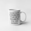 Primgi 11oz Ceramic New Neighbors Coffee Mug for House Warming