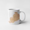 Primgi 11 oz Ceramic Sleeping Baby Design Baby Shower Coffee Mug