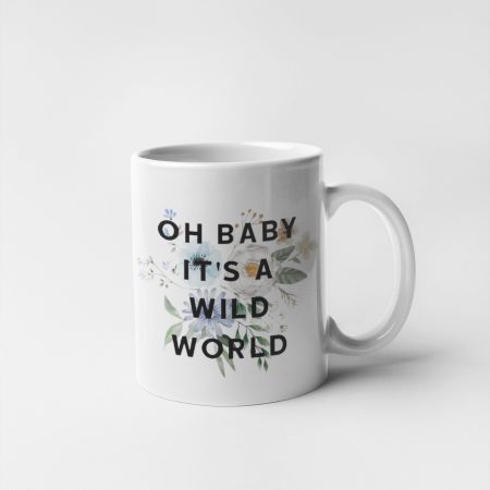 Primgi 11 oz Ceramic Oh Baby Baby Shower Coffee Mug