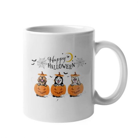 Primgi 11oz Ceramic Happy Halloween Design Coffee Mug