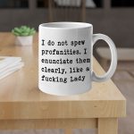 Witty-Funny-Quote-“Do-Not-Spew-Profanities”-Printed-Coffee-Mugs