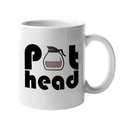 Funny Quotes "Pod-Head" Printed Coffee Mug